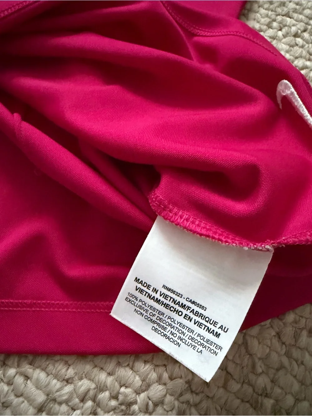 Ladies NIKE golf sleeveless top, size small